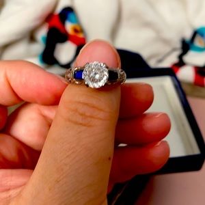 Tacori IV for Epiphany ring with sapphires.